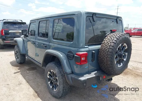 2024 Jeep Wrangler 4Xe Rubicon X 4Xe z USA, uszkodzony, nr VIN 1C4RJXR66RW215901